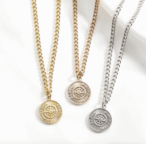 GLUCK Sonne Coin necklace