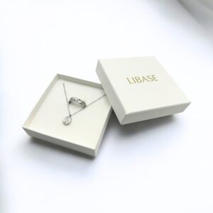 LIBASE Vintage Hammered Necklace & Vintage Hammered Ring Set
