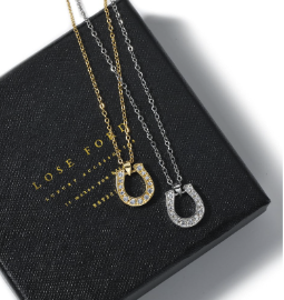 LOSEFORD s925 horseshoe necklace