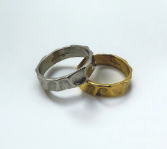 LIBASE Vintage Hammered Ring