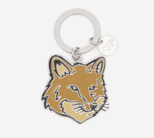MAISON KITSUNÉ BOLD FOX HEAD KEYRING