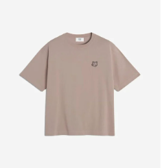 Maison Kitsuné  BOLD FOX HEAD PATCH OVERSIZE TEE SHIRT